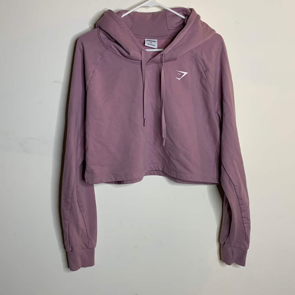 Gymshark Cropped Hooded Sweatshirt XL